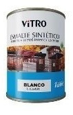 Esmalte Sintético Blanco Mate  4 Litros Vitro 0