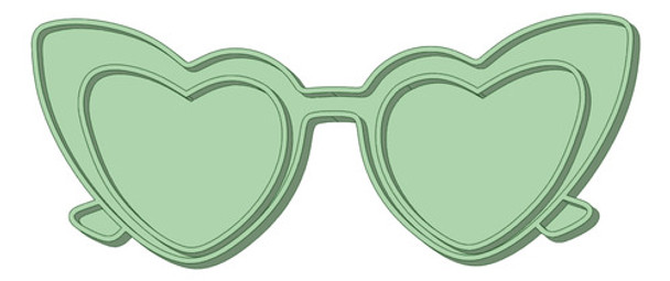 Anteojos Lentes Barbie Cortante Para Galletas 0