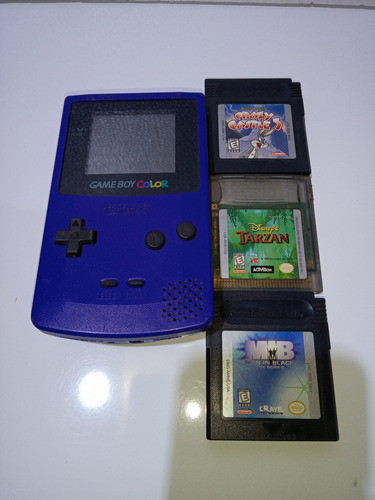 Lote Consola Nintendo Gameboy Color + Juegos 0