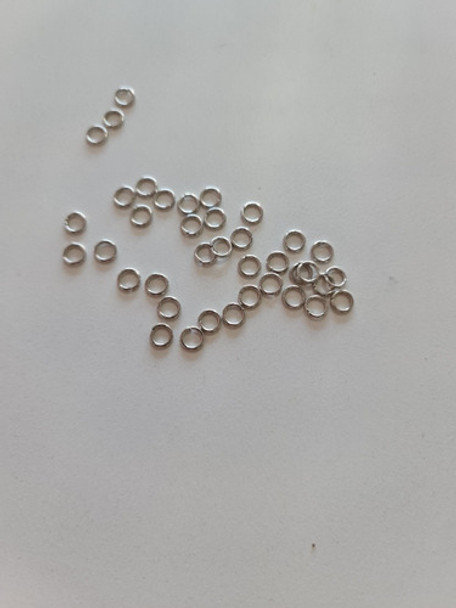 Argollas Metálicas De 6 Mm De Diámetro X 50 Gr. Bijou 0