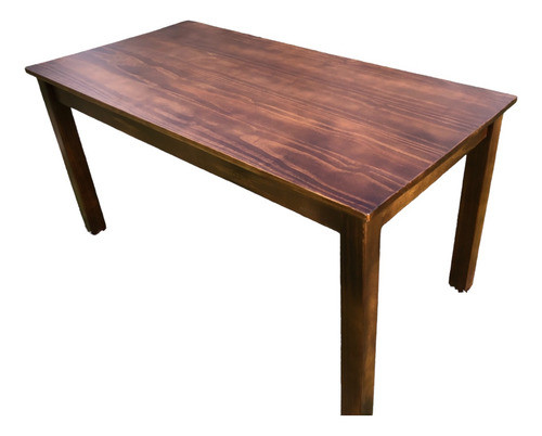 Mesa De Comedor Para 6 Sillas Madera, Tapa Finger Pintado 0