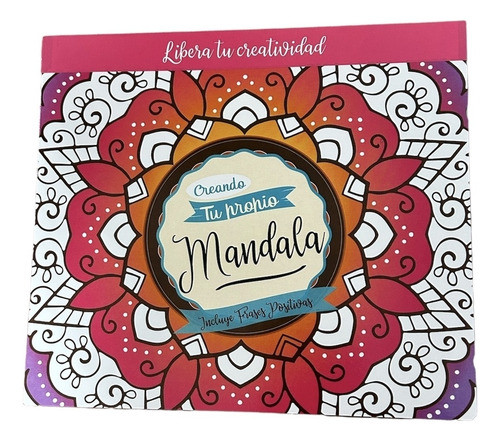Libro Para Pintar Splash - Creando Tu Propio Mandala 0