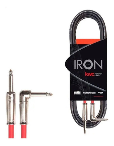Cable Kwc Iron 221 6 Metros Plug/plug Angular L Oferta! 0