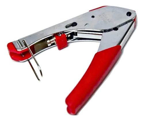 Pinza Crimpeadora Coaxil Tv Cable Tobax 5085 Tipo F Rg 6 59 0