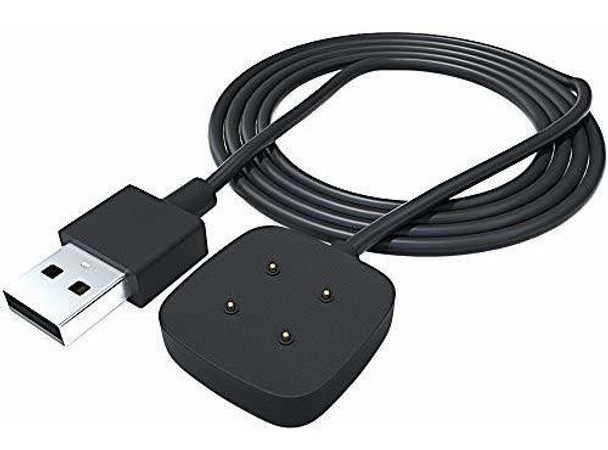 Cable De Carga Usb Para Reloj Fitbit Sense & Versa 3 0