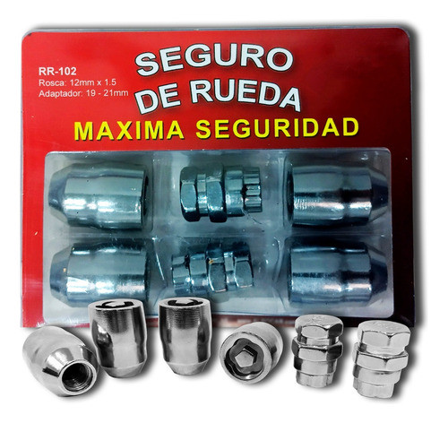 Tuercas Antirrobo Ford Ranger 2012 En Adelante 0