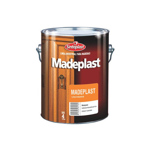 Laca Nitroc Satinado Madera Madeplast 4l Sinteplast Protecci 0