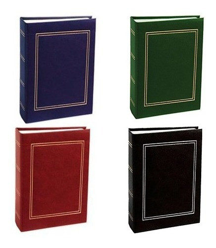 Álbum Liso P/200 Fotos 15x21cm Pack X 4 Unidades (pp68200/l) 0