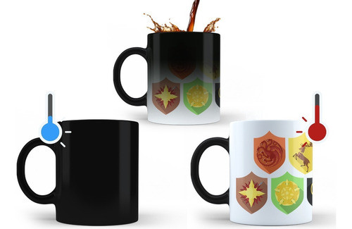 Game Of Thrones Escudos Taza Magica Tu Propio Estilo 0