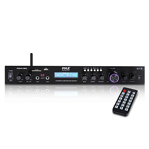 Pyle Upgraded Premium Rack Mount Bluetooth Receiver 0