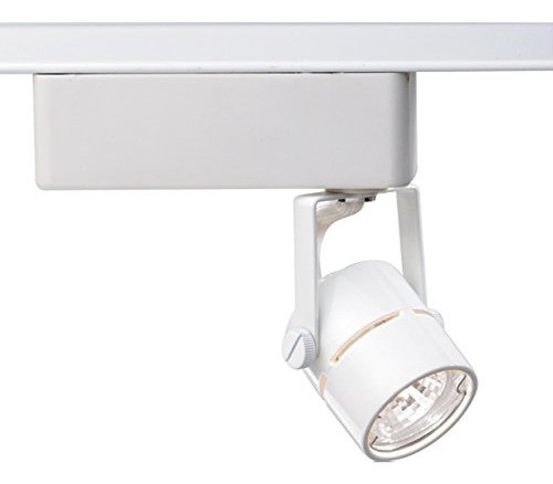 Nuvo Th234 Cabezal De Riel De Una Luz, Redondo, Blanco 0