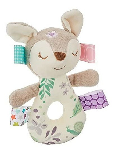 Sonajero De Anillo Suave Bordado Para Niñps Pequeños 0