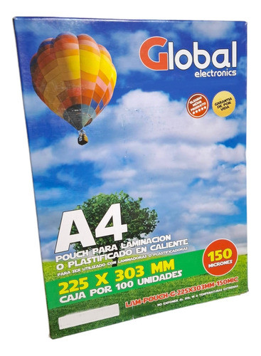 Pouch Glossy Para Plastificado En Caliente Oficio 150 M 0