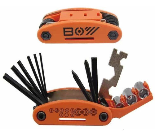 Kit Herramienta Bicicleta Multiherramienta Reparacion 15 Pz 0