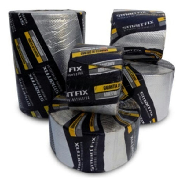 Membrana Autoadhesiva Aluminio 15 X 25 Mts. 0