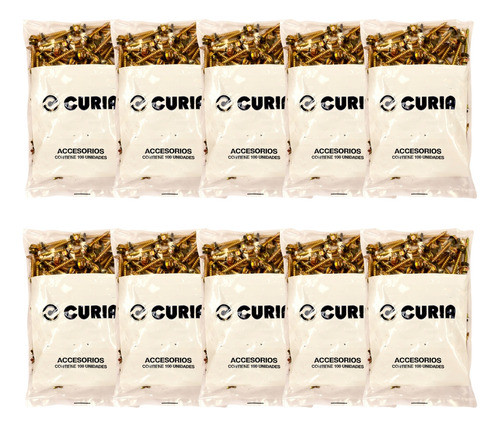 Tornillos Madera Autoperforantes Para Chapa 2,5p Combo 1000u 0