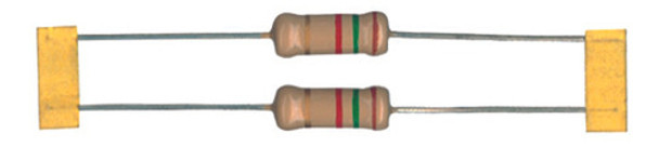 50 Resistencias 2w 0.56 Ohm 0.56r 5% Carbon 0