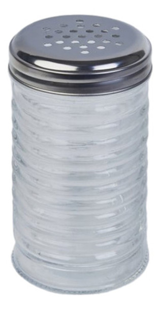 Quesera Tapa De Acero Inoxidable  Vidrio 350 Ml 0