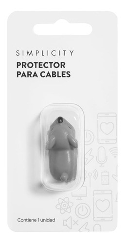 Protector De Cable Simplicity Bite Animalito 0