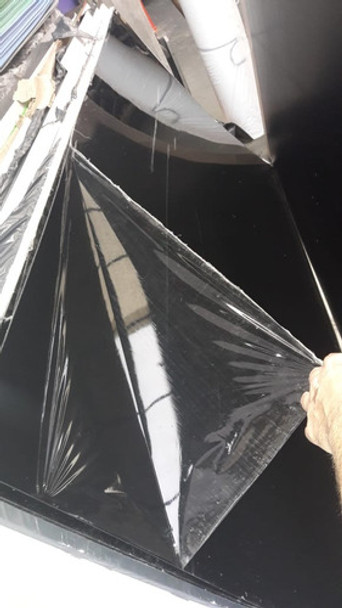 Placa Alto Impacto (pai) 2mt X 1mt Negro 1mm. 0