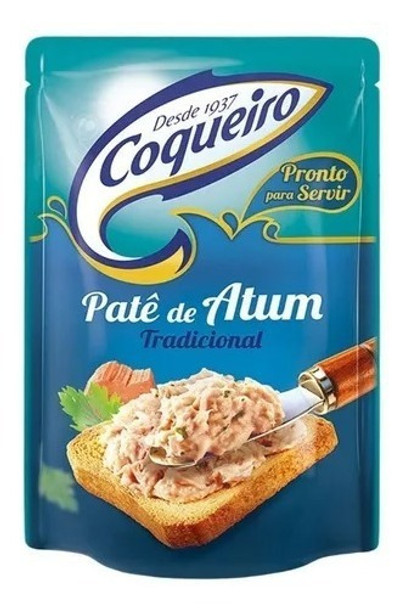 Kit 13 Pate Tradicional Coqueiro Com Atum - 170g 0