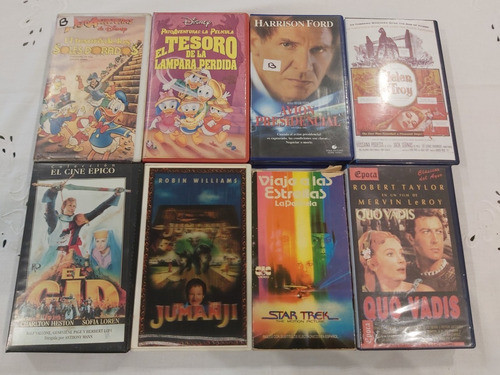 Películas En Vhs Por Unidad 0