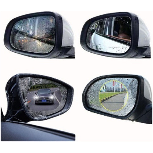 Protector Transparente Anti Lluvia Espejo Retrovisor Ventan 0