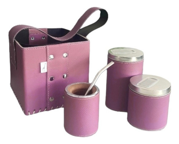 Equipo De Mate, Set Matero, Canasta, Yerbera Y Azucarera ! 0