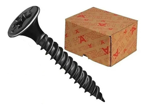 Tornillo Autoperforante 3,5x25 Mm 6x1 Negro Cima M 0