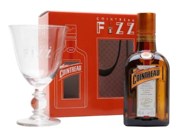 Cointreau Fizz Pack Licor 700ml + Copa Cointreau Fizz 0