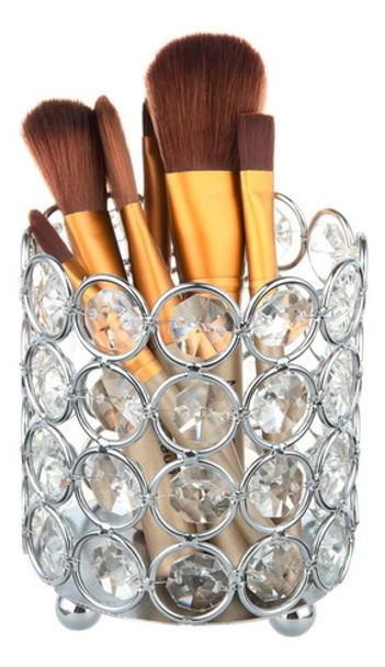 Cristal Maquillaje Cepillo Titular Peine Organizador Or... 0