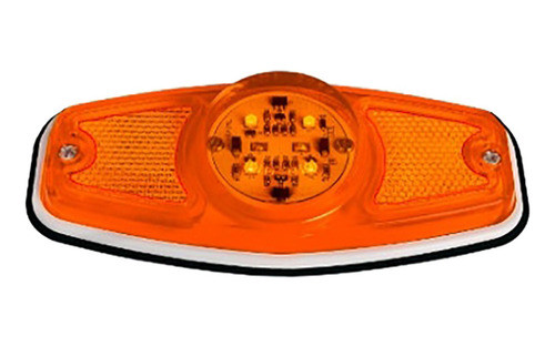 Faro Lateral Led Baiml Posicion Trailer Univ Ambar Ojo Gato 0