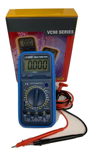 Tester Multimetro Capacimetro Termometro Vc9808 0