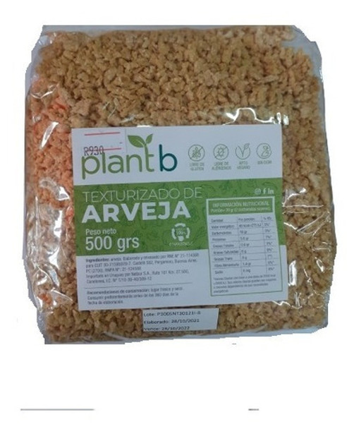 Proteina De Arvejas 500gr 0