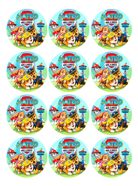 Paw Patrol Patrulla Canina (kit Para Imprimir) 0
