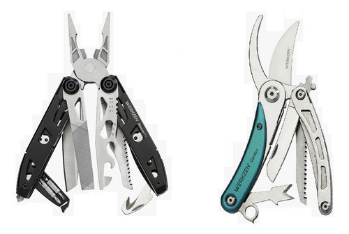 Pack Pinza 18 Usos Werkzen + Tijera De Poda 6 Usos Werkzen 0