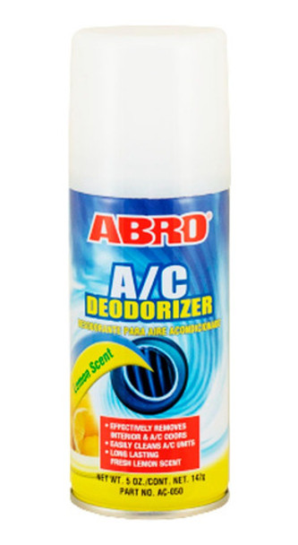 Limpiador Desinfectante Aire Acondicionado Autos Abro 0