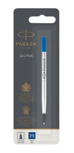 Repuesto Original De Roller Parker Quink Medium Azul 0
