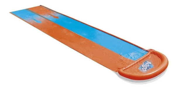 Pista De Agua Deslizador Tobogan Bestway H2 Go 488x130cm 0