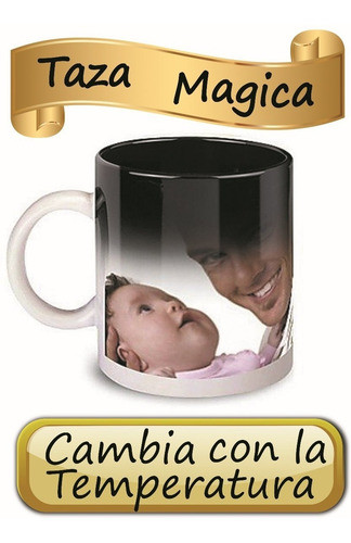 Taza Magica Cambia De Color O Figura Con La Temperatura 0