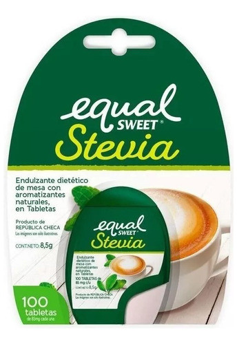 5un Equalsweet Stevia 100 Tabletas 0