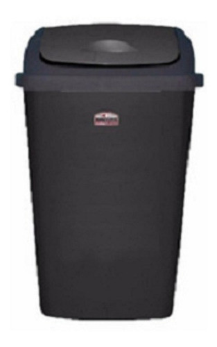 Recipiente X 25 Lts Colombraro Rectangular Negro T/vaivén 0