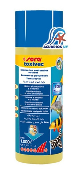 Anti-amoníaco Para Acuario. Sera Toxivec 500ml 0
