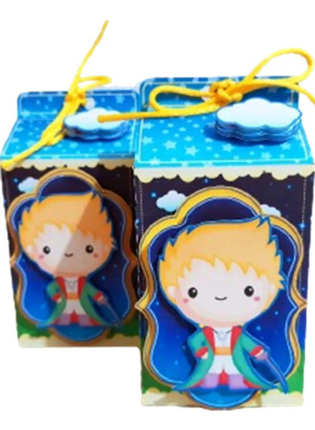 15 Cajitas Milk Box Grandes Del Principito 0