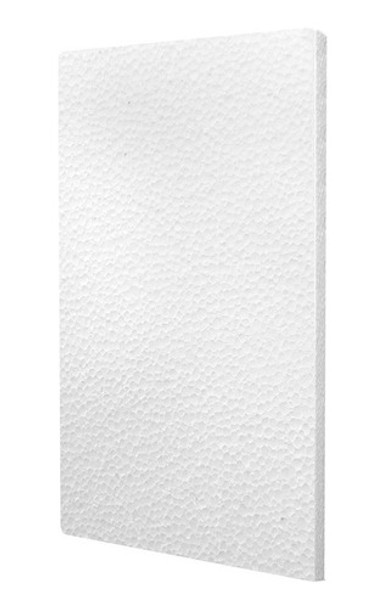 Placa Telgopor Poliestireno Eps 1x1x25mm 20kg/m3 Pack X 10 0