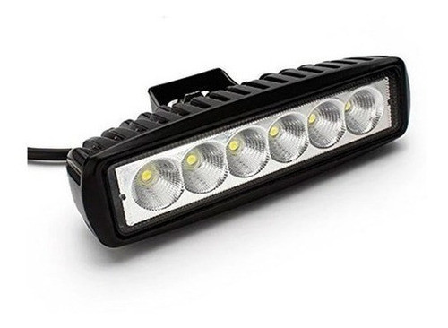 Farol Caminero Rectangular 6 Led En Línea 10-30v -  Netgoes 0