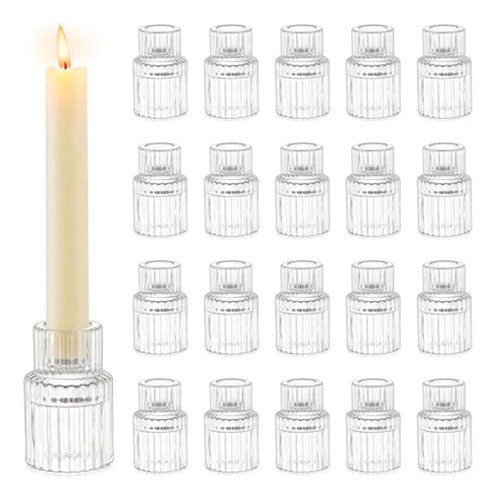 Romadedi Portavelas De Cristal Para Candelabros 0
