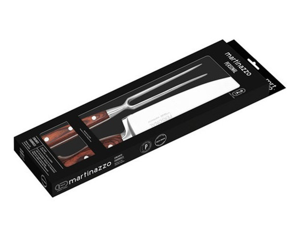 Cuchillo 8  + Tenedor Personal Martinazzo Flaber 0