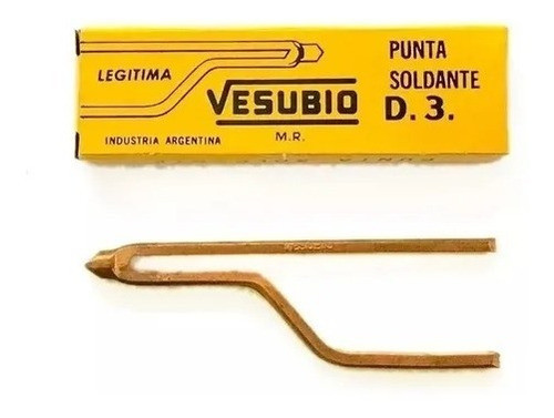 Punta Para Soldador Vesubio D-3 Vertical - Tormi 0