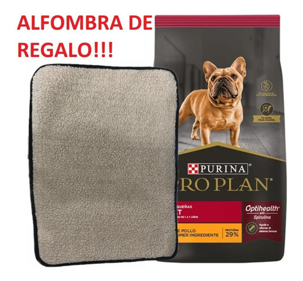 Pro Plan Adulto Raza Pequeña 7,5k + Alfombra  + Envio Gratis 0